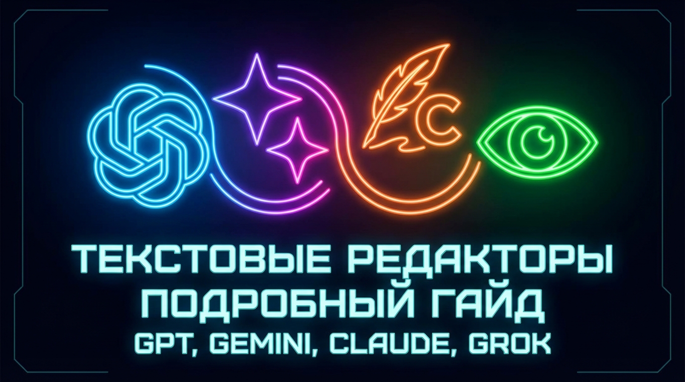 Лучшие текстовые нейросети 2026: ChatGPT, Claude, Grok, DeepSeek, Gemini